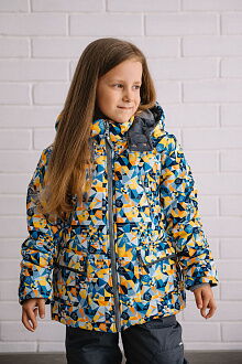 Зимний мембранный комбинезон DCkids Тейлор желтый - фотография