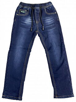 Утепленные джинсы для мальчика Taurus синие B-05 - цена
