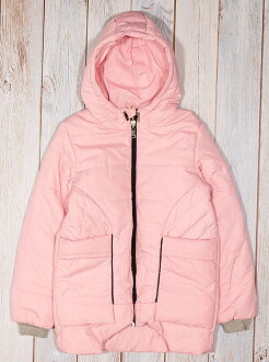 Куртка для девочки ОДЯГАЙКО розовая 22126 - цена
