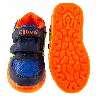 Кроссовки детские Clibee оранжевые F-670 - купить
