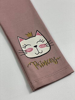 Лосины для девочки Robinzone Котик розовые 1992211 - фото