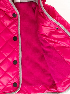 Куртка для девочки ОДЯГАЙКО розовая 22100О - картинка