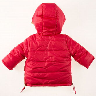 Куртка зимняя для девочки Одягайко коралл 20040О - картинка