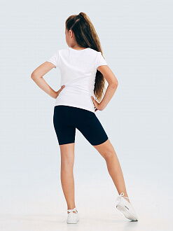 Спортивные велосипедки для девочки SMIL темно-синие 112359 - фото