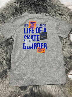 Комплект футболка и шорты для мальчика Breeze серый 13498 - фото