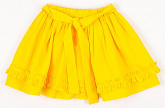 Юбка летняя для девочки Amorino желтая 3117 - размеры