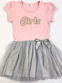 Платье для девочки Breeze Girls розовое 10766 - цена