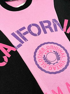 Утепленный свитшот для девочки Mevis California розовый 3989-01 - размеры