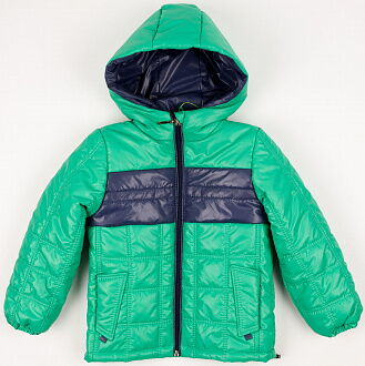 Куртка для мальчика Одягайко зеленая 2641 - цена