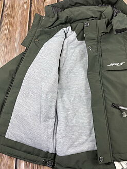Деми куртка для мальчика Kidzo хаки BM-211 - размеры