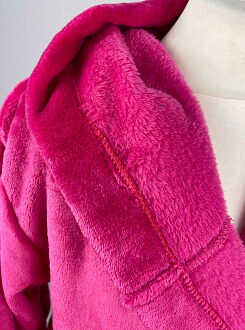 Халат вельсофт для девочки Фламинго малиновый 883-909 - размеры