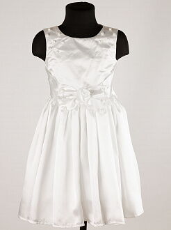 Платье нарядное для девочки Kids Couture атлас белое  61101774 - цена