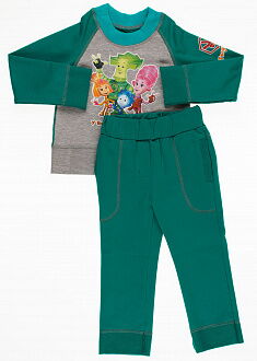 Спортивный костюм для мальчика Zironka фиксики бирюзовый 207 - цена