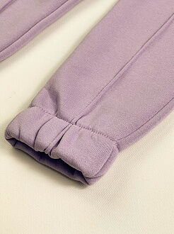 Утепленные спортивные штаны для девочки JakPani лиловые 1502 - размеры