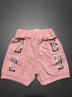Летние шорты для девочки розовые 019353 - цена