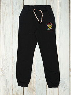 Спортивные штаны для мальчика Breeze черные 15262 - цена