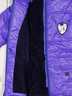 Куртка зимняя для мальчика Одягайко синяя 20056 - фото