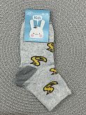 Носки детские Уточки серые арт.270225