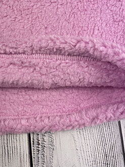 Теплая пижама для девочки вельсофт махра Фламинго розовая 855-919 - размеры