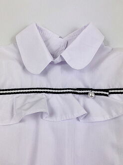 Нарядная школьная блузка для девочки белая 1308 - Киев