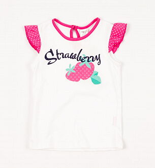 Комплект летний (футболка+шорты) для девочки Бемби малиновый КС412 - Киев