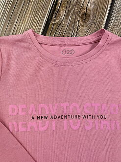 Реглан для девочки Фламинго Ready to start темно-розовый 998-416 - размеры