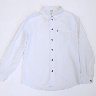 Рубашка для девочки Mevis белая 4254-01 - размеры
