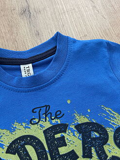 Футболка для мальчика Rider синяя 57423 - фото