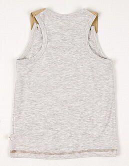 Комплект для мальчика (майка+шорты) Фламинго бежевый 911-1303 - фотография