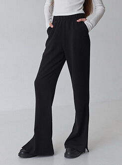 Брючки-клеш для девочки Valza черные 3412 - цена