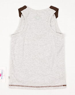 Комплект для мальчика (майка+шорты) Фламинго коричневый 911-1303 - фотография