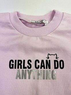 Спортивный костюм для девочки Mevis сиреневый 3724-02 - Киев