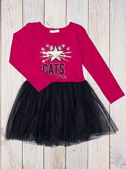 Платье для девочки Breeze Cats розовое 14033 - цена