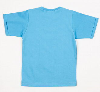 Футболка для мальчика Денди Джойстики голубая 6234 - размеры