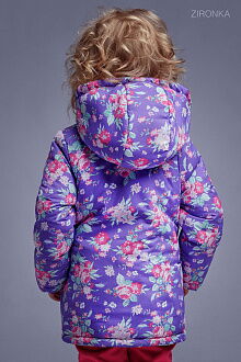 Куртка для девочки Zironka фиолетовая 2104-2 - купить