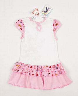 Платье для девочки Valeri tex розовое 1803-55-024 - фото