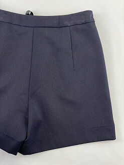 Школьные шорты для девочки Albero синие 4022 - фотография