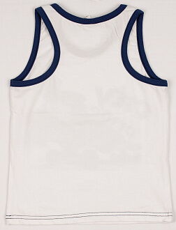 Майка-боксерка для мальчика Фламинго белая 883-422 - размеры