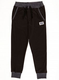 Спортивные штаны для мальчика  Mevis черные to 30-01 - цена