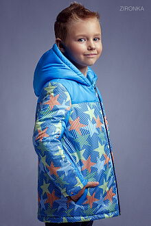 Куртка для мальчика Zironka синяя 2105-1 - фотография