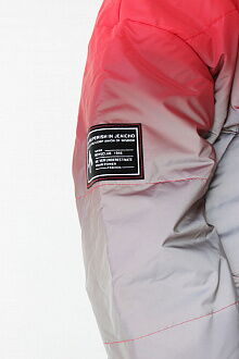 Светоотражающая куртка для девочки Kidzo красная 3442 - размеры