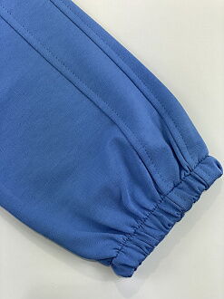 Спортивный костюм для девочки голубой джинс 1207 - фото