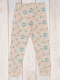 Легкая пижама для девочки Baykar персиковая 9298 - размеры