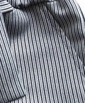 Брючки в полоску Babylife серые - фото