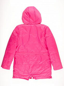 Куртка для девочки ОДЯГАЙКО малиновая 22128 - фото