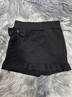 Юбка-шорты для девочки Breeze черная 15807 - цена