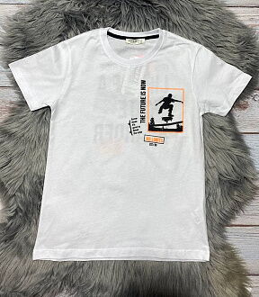 Комплект футболка и шорты для мальчика Breeze белый 13498 - фото