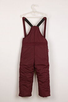 Зимний комбинезон (штаны) для девочки Одягайко бордо 3182 - размеры