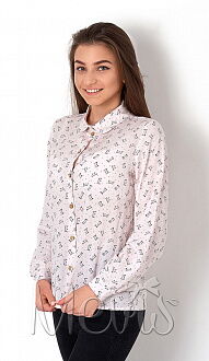 Рубашка для девочки Mevis Коты розовая 2926-04 - цена
