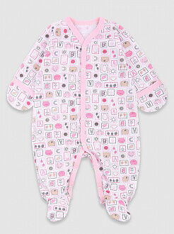 Человечек детский Фламинго Алфавит розовый 541-048 - цена